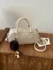 Bolso pequeño estilo retro para mujer, nueva colección de verano 2026, bolso cruzado de moda con un diseño chic y elegante, similar a un bolso de boliche