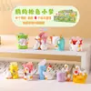Pal Little Wish Caixa Surpresa de Energia Garrafa de Desejos de Pedra de Cristal Figura de Gatinho Giratório Presente