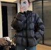 Chaqueta de plumas para mujer 2025 Nueva Moda Nube Hinchada Abrigo Cálido Engrosado Chaqueta Puffer Amarilla Negra