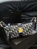 Bolso Bordado de Lujo Ligero 2026D Moda Bolso de Mujer Bolso Croissant Bolso Cruzado Bolso de Hombro Estampado de Gama Alta