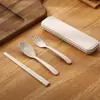 Lonchera recipiente para mantener la frescura lonchera rectangular trabajador de oficina caja para mantener la frescura caja de frutas para el hogar caja bento de vidrio lonchera para estudiantes