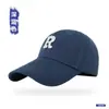 Gorra de Béisbol Estilo Coreano Letra R para Mujer, Sensación de Alta Gama, Visera Extendida, Gorra tipo Pato Versátil para Hombre, Sombrero de Sol Deportivo a la Moda