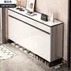 Armário de sapatos para entrada de casa, armário de luxo leve, armário de hall de entrada, armário de armazenamento com divisória, armário de armazenamento para corredor e varanda, sapateira
