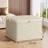 Bolsas de Almacenamiento para Ropa Corrugadas Grises No Tejidas, Bolsas para Mudanza de Capacidad Extra Grande con Ventana, Organizador para Dormitorio del Hogar para Mantas Edredones