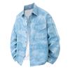 Jaqueta Masculina Juvenil Americana Roupa de Trabalho Pesada Camisa Casual Fashion Jaqueta Transfronteiriça plus size Jaqueta Dopamina