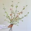 Ramo de Flores Artificiales de Ramas de Sauce Nevado Realistas de Alta Gama para Decoración de Sala de Estar y Mesa de Comedor Arreglo Floral Dropshipping