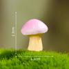 Micropaisaje de musgo, simulación creativa, fantasía, pequeños hongos, bonsái, jardinería, bricolaje, paisajismo, decoraciones, accesorios, pequeños adornos.