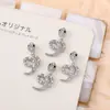 Accesorios para Uñas de Serpiente Tridimensionales con Incrustaciones de Diamantes Transfronterizos, Decoraciones de Serpiente con Diamantes Doradas y Plateadas, Decoraciones para Uñas DIY, Decoraciones de Diamantes para Uñas al por Mayor