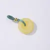 Pendente de Lótus de Cera de Abelha de Segunda Geração Pulseira DIY Pingente Contas Espaçador Acessório Joias Peças Pequenas Materiais