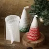 Molde de Silicona para Vela de Árbol de Navidad DIY Vela Aromática Navideña Velas de Fiesta Yeso Adornos Decorativos Molde de Silicona
