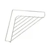 Estante de Almacenamiento escurridor de Esquina para Fregadero de Cocina Organizador de Fregadero de Acero Inoxidable para Trapos Esponjas Cepillos Paños de Cocina Estante de Control de Agua