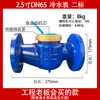 Medidor de Vazão de Água com Flange Lxl-Dn150/100/80/65/50 Industrial Ningbo Padrão Nacional Grande Diâmetro Tipo de Hélice Horizontal