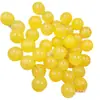 Aceite de Pollo Cuentas de Calabaza Amarilla Cuentas Redondas Jade Cuentas Sueltas 10 mm Pulsera de Jade Cuarcita Accesorios para Joyería Cuentas Hechas a Mano