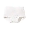 Ropa Interior Femenina Boxer Pequeño de Algodón Puro Estampado Fresco Cintura Media Transpirable Amigable con la Piel 10A Antibacteriano Entrepierna Extendida Ropa Interior Femenina de Algodón Puro