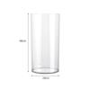 Sombra de Flor Acrílico Flor Despertar Florero Cubo Recto Adornos Sala de Estar Arreglo Floral Acrílico Sentido Avanzado Hidropónico Transparente Anti-Caída