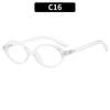 Moda Europea y Americana Ojo de Gato Retro Ovalados Gafas de Sol Exteriores Vacaciones Conducir Protector Solar Personalizados Modernos Gafas de Sol Transfronterizas para Mujer
