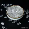 Grava de Cristal Blanco Natural Adornos de Piedra Desmagnetizadora Tazón Desmagnetizador Adornos de Piedra en Bruto Piedra para Paisajismo Acuario Piedra de Decoración Navideña