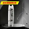 Set de anzuelos de mosca micro-biónicos para pesca, anzuelos de mosca, set de señuelos artificiales para pez blanco y corvina