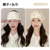 Jq Jingqi [Malla Transpirable] Gorro Postparto Otoño Algodón Puro Gorro de Maternidad con Bordado de Caballito Protección de Frente a Prueba de Viento para Todas las Estaciones