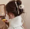 Estilo Hepburn Presilha Preta com Laço Grande para Cabelo Feminino Disco de Alto Nível Presilha para Cabelo Presilha Tubarão para a Parte de Trás da Cabeça Adorno de Cabelo