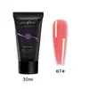 Cola de extensão de nail art suporte UV sólido sem papel Extensão rápida Cola modelo de cristal cola de cristal de fototerapia de unhas 15ml