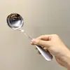 Espátula Pequeña de Acero Inoxidable Mini Espátula para Saltear Cocina Cocinar Olla Seca Plancha Pequeña Utensilios de Cocina Juego de Tres Piezas