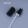 Frasco de perfume de vidro com bico e acessórios correspondentes em estoque 13 bocas variedade de especificações baioneta universal uso do frasco tampa correspondente