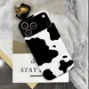 Venta Caliente de Amazon Flores de Colores Plantas Manzana 18pm Funda para Teléfono Funda de Película Frosted Dos en Uno iPhone16