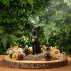 Rack de Vinhos para Gatos Egípcios Transfronteiriço Suporte para Celular Decoração de Mesa para Sala de Estar Artesanato em Resina Exibição