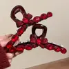 Explosiones Clip de Pinza de Agarre de Lazo Full Diamante Nuevo Clip Grande de Alto Nivel para el Cabello de Mujer 2024 Clip Elegante