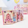Caderno de Bolso Cartoon A7 Sanrio Caderno Doudou Estudante Capivara Bloco de Notas Bloco de Notas Portátil