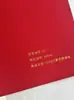 Serie de Papel Rojo Texturizado en Relieve en Stock, Venta Directa del Fabricante, Caja de Regalo de Sobre Rojo de Alta Gama, Papel de Embalaje Festivo, Papel Especializado