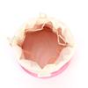 Bolsa Cosmética Cilíndrica de Terciopelo con Cordón Conveniente Bolsa de Almacenamiento para Viajes Bolsa de Almacenamiento para Cosméticos
