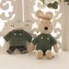 Solo Ropa de Muñeca para Navidad Dibujos Animados Príncipe Conejo Juguete de Peluche Muñeca Ropa y Faldas para Muñeca Sd/Bjd