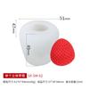 Molde de Silicone para Vela de Morango Sanxin Feito à Mão Série Frutas Cera Doce Garrafa Ferramenta de Moagem Molde Luchu Aromaterapia