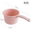 Cuchara de Agua de Mango Largo, Cucharón de Agua Multifuncional de Plástico Engrosado, Cocina Hogar Lavado de Verduras y Riego de Flores, Cucharón de Agua Simple con Boquilla