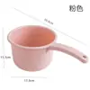 Cuchara de Plástico para Agua con Mango Largo Cuchara de Agua para Champú de Bebé Cuchara de Agua Gruesa para Cocina Cuchara de Agua para Niños Cuchara para Baño de Bebé