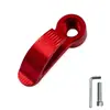 Gancho de aleación de aluminio CNC para bomba superior modificada de motocicleta, gancho de sujeción lateral, gancho universal montado en la parte delantera para vehículos eléctricos