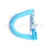 Accesorios para Llaveros de Cuerda Elástica al por Mayor Cadena Colgante Colorida Correa Elástica Retráctil para Cintura de Pantalones Hebilla de Seguridad Cuerda Elástica Anti-Pérdida