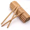 Fabricante de Palillos Desechables de Bambú, Palillos de Bambú para Hoteles y Restaurantes de Comida Rápida, Palillos Desnudos, Tipo al por Mayor Ecológicos y Duraderos