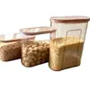 Latas de Almacenamiento para Granos de Cocina Doméstica, Contenedores Sellados para Almacenamiento de Arroz, Nueces, Granos, Productos Secos, Latas de Almacenamiento a Prueba de Polvo y Humedad
