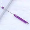 Bolígrafo de Cuentas con Pantalla Táctil Bobina Única DIY Hecho a Mano Bolígrafo de Bola Multicolor Negocios Educativo Bolígrafo de Firma con Cuentas Venta al por Mayor en Stock