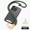 Cordón para Carcasa de Teléfono Móvil Multifuncional Anti-Pérdida Correa Tejida para el Cuello Ajustable Larga Correa para Teléfono Portátil
