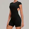 Atacado transfronteiriço de roupas de yoga, colado sem costas, plissado invisível, modelador, conjunto para Pilates e fitness para mulheres, peça única, dropshipping
