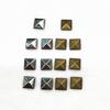 Perma de cobre DIY pirámide metal punk remache equipaje zapatos sombrero accesorios de ropa