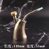 Conjuntos para fumar em estoque filtro de água de cobre portátil pote de cigarro barraca quente multiestilo saudável uso duplo tubo de cobre