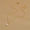 Colar de Aço Titânio Feminino Inglês Digital Borboleta Pequeno Homem Cintura Clavícula Corrente de Pescoço Celebridade da Internet Transmissão Ao Vivo Mesmo Estilo Não Desbota Joia Tendência
