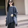 Venta al por mayor transfronteriza del fabricante Nuevo estilo Otoño e Invierno 2026 Suéter 100% Lana Amigable con la Piel Chal Capa de Cuello Único en Stock