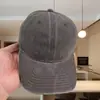 Gorra de béisbol retro simple lavada desgastada estilo europeo para hombres y mujeres gorra de pico versátil para exteriores sombrero simple venta al por mayor