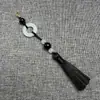 5B-6 Laço Corrente com Fecho Lagosta e Contas / 5B-5 Laço Corrente com Pingente de Franja Contas Acessórios para Roupas Infantis Estilo Antigo Decoração de Bolsa de Perfume Hanfu